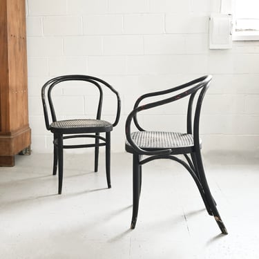 Vintage Thonet Le Corbusier chairs, set of 8
