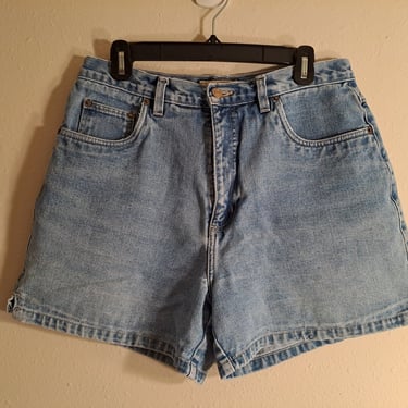 Vintage 90s High Waist Denim Shorts, Size 32 