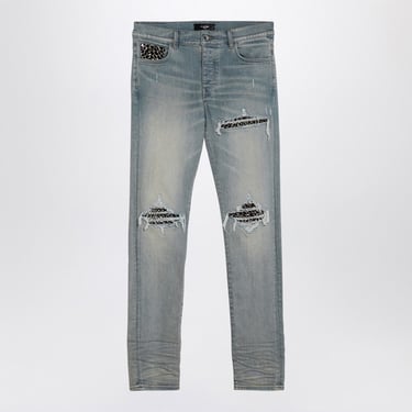 Amiri Leopard Jeans Mx1 Antique Indigo Men