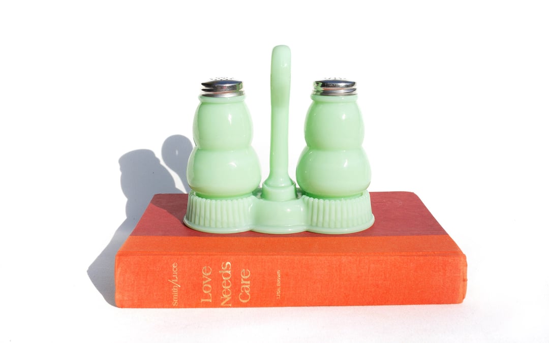 Mosser Glass Vintage-Style Salt and Pepper Shakers