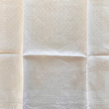 Czeck guest towel 29 x 16 3/8" ecru Gift quality 