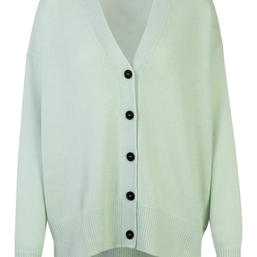 Jil Sander Mint Cashmere Cardigan Woman