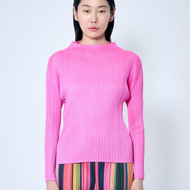 Pleats Please Issey Miyake Women High-Neck Top