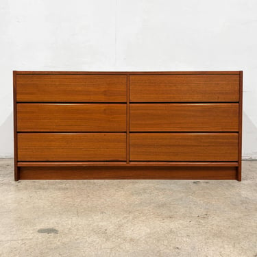 Danish Modern Teak Lowboy Dresser *MESSAGE US for shipping quote* 