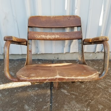 Vintage American Seating Company Armchair Seat