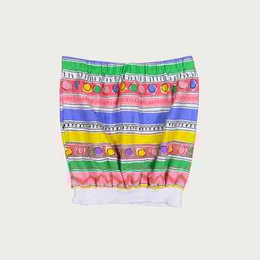 (XS/S) 80s/90s Patterned Tube Top
