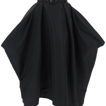 Alexander Mcqueen Peg-Top Skirt In Polyfaille Women