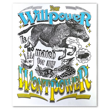 Wontpower Poster 8x10