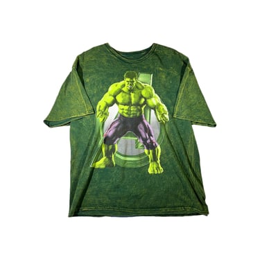 Vintage The Hulk T-Shirt Acid Wash Avengers