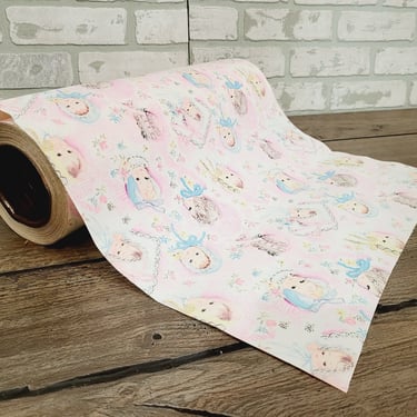 Vintage Department Store Baby/Baby Shower Gift Wrapping Paper Roll 18