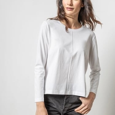 Lilla P | Front Seam Long Sleeve Tee