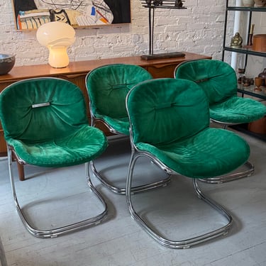‘Sabrina’ Dining Chair by Gastone Rinaldi for Rima, 1970s Italy