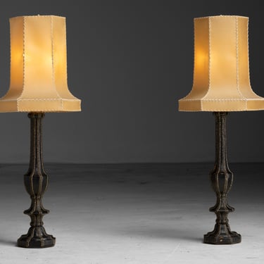 Leather Table Lamps