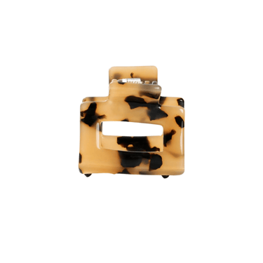 Simone Mini Claw Clip - Blonde Tortoise