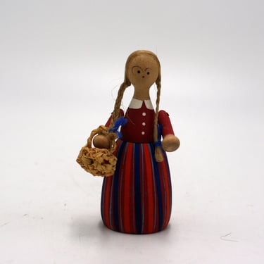 vintage Susi Lo wooden doll made in Sweden 