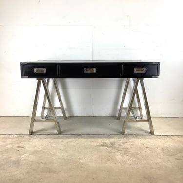 Decorator Modern Campaign Style Writing Desk 