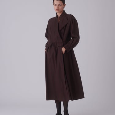 Chloé Pinstripe Wool Coat