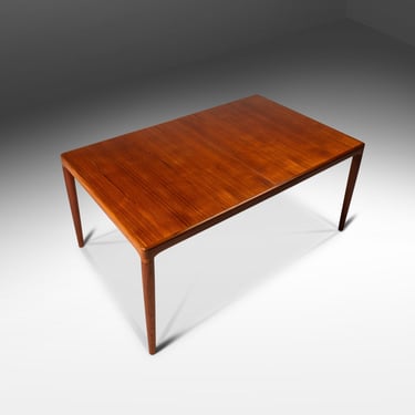 Mid-Century Danish Modern Extension Dining Table in Teak by H.W. Klein for Bramin Møbler, Denmark, c. 1960s 