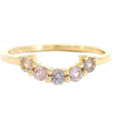 Arco De Vella Montana Sapphire Ring - Pink