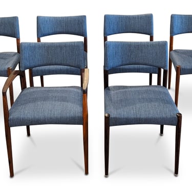 6 Aksel Bender Madsen Rosewood Dining Chairs - 072342