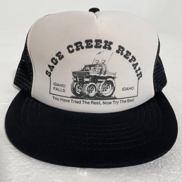 Vintage Idaho Falls Trucker Mesh Hat