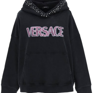 Versace hoodie with studs
