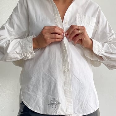 Oversize White Esprit Shirt (M)