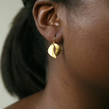 Single Earring (NOT A PAIR) - Tiny Sculptured Organic Earrings 