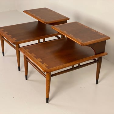 Lane Acclaim Step End Tables (#1), Circa 1960s - *Please ask for a shipping quote before you buy. 
