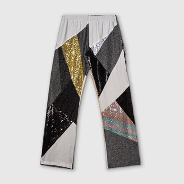 'sparkle and shine' wide leg pant:
