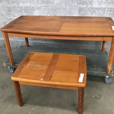 Danish Modern Project Table Pair (Seattle)