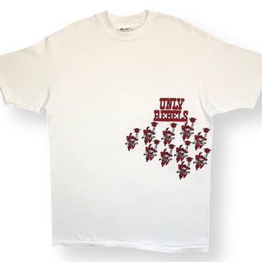 Vintage 90s Champion UNLV Rebels Men’s Basketball Single Stitch Wrap Around Graphic T-Shirt Size XL 