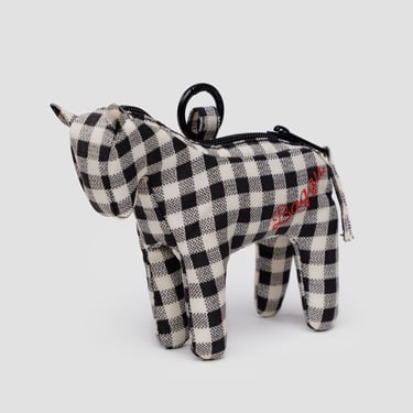 Horse Charm in Gingham
