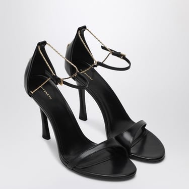 Givenchy 4G Liquid 95 Sandals In Black Leather Women