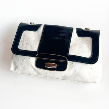 Y2K Black and White Handbag