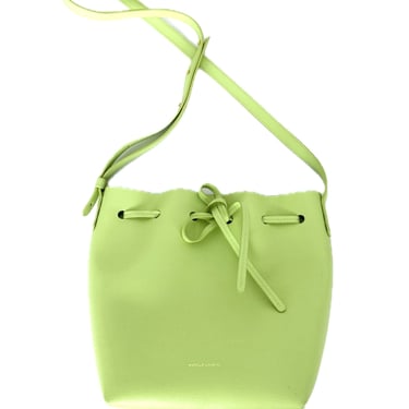 Mansur Gavriel Mint Green Mini Bucket Bag