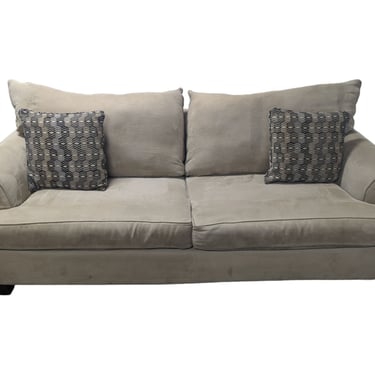 Beige Fabric Ashley Couch