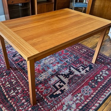 Danish Draw Leaf Dining Table -opens to 95″