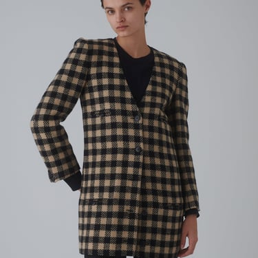 Sonia Rykiel Wool Check Coat