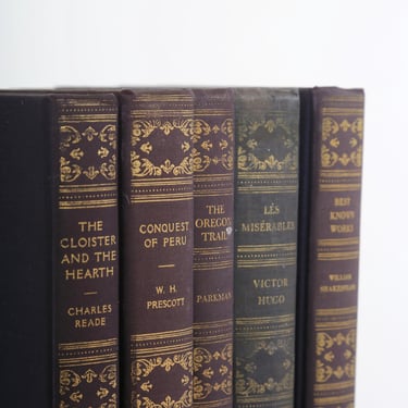 Vintage The BOOK LEAGUE of AMERICA Set of 5 Classics books 