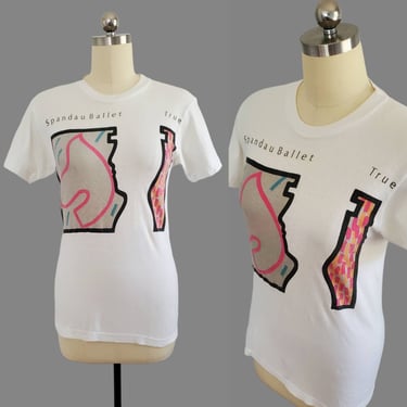 Rare Spandau Ballet True T-shirt - 80's Music Tee - 80s Band Tshirt Size Medium 