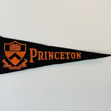 Vintage Princeton University Mini Pennant 