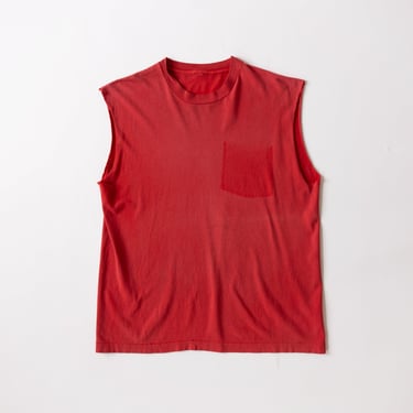 Vintage Faded Red Muscle Tank