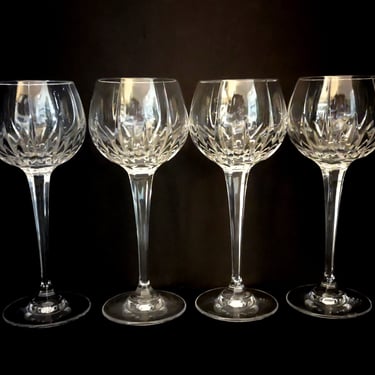 4 Mikasa Arctic Lights Hock Wine Glasses 