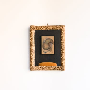 Petite Gilded Mirror | 13.25" x 16.5"