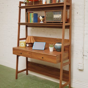 Shelf desk combo