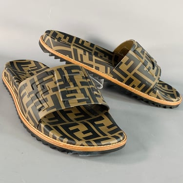 サンダル Fendi Cappuccino suede sandals Fendi Cappuccino Suede Sandals Fendi