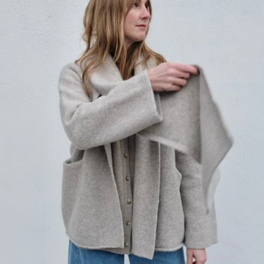 Lauren Manoogian Wrap Coat - Pebble