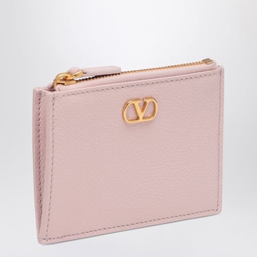 Valentino Garavani Vlogo Signature Quartz Rose Wallet Women