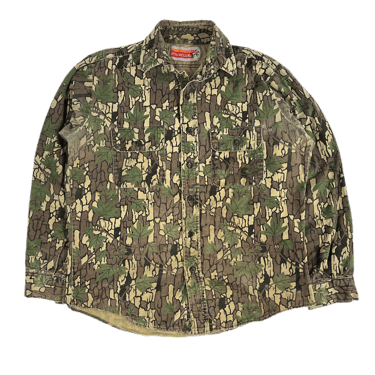 Vintage Winchester "Trebark" Camouflage Hunting Shirt